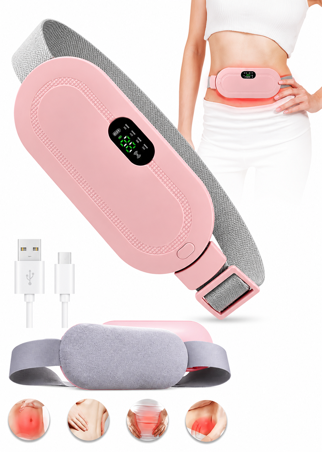 omnix – Premium 2-in-1 Soothing Heat & Massage Belt (The Ultimate Gift of Care)