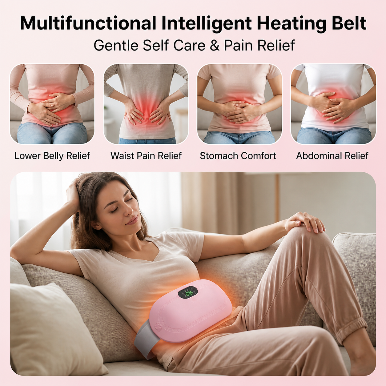 omnix – Premium 2-in-1 Soothing Heat & Massage Belt (The Ultimate Gift of Care)
